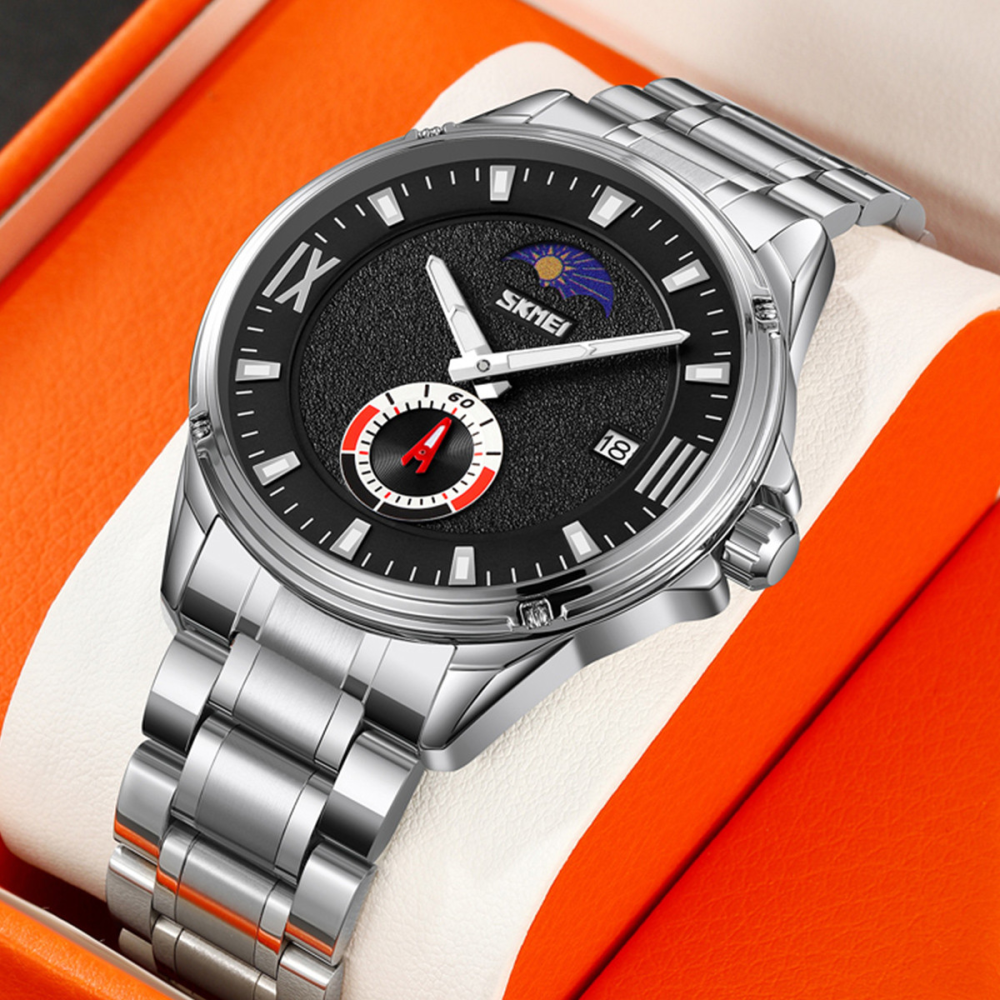 Skmei 9326SIBK Silver-Black SALE