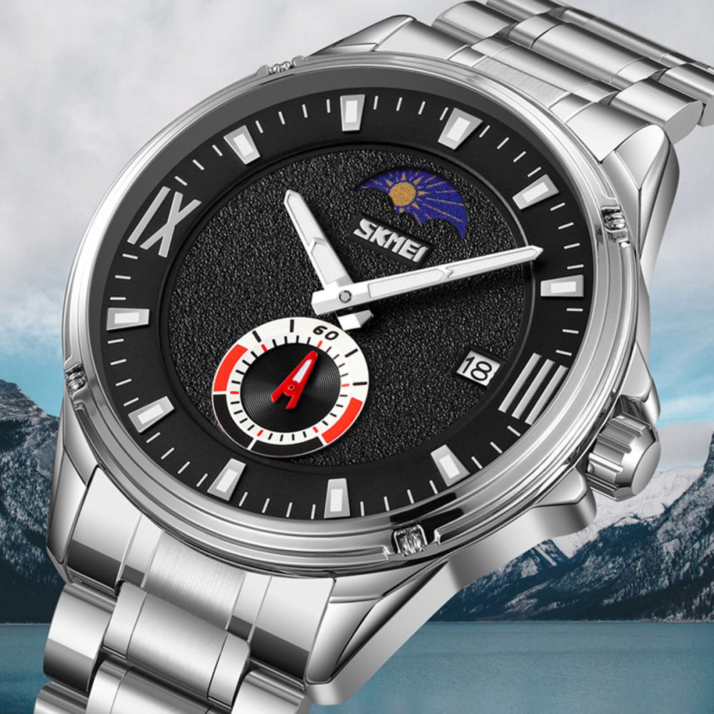 Skmei 9326SIBK Silver-Black SALE