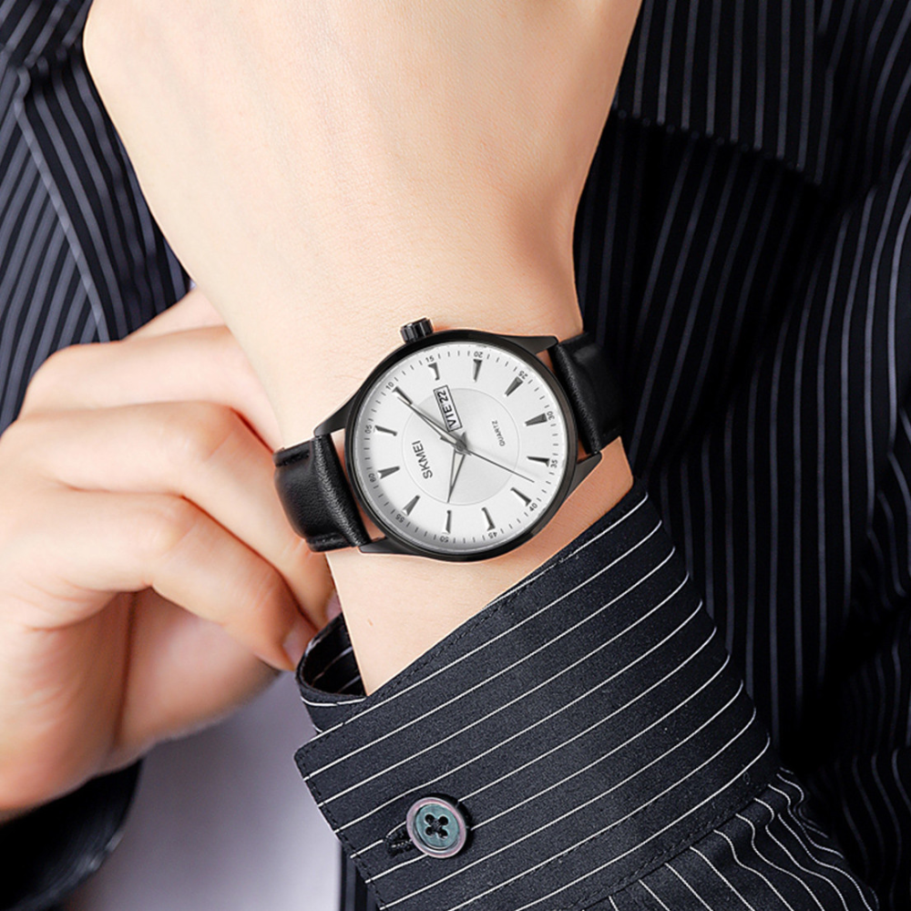 Skmei 2075BKSI Black-Silver
