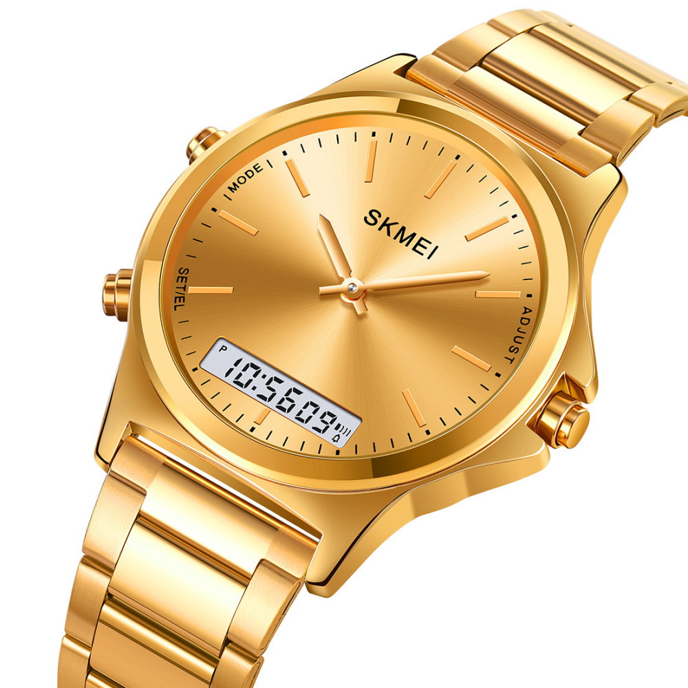 Skmei 2120GDGD Gold-Gold