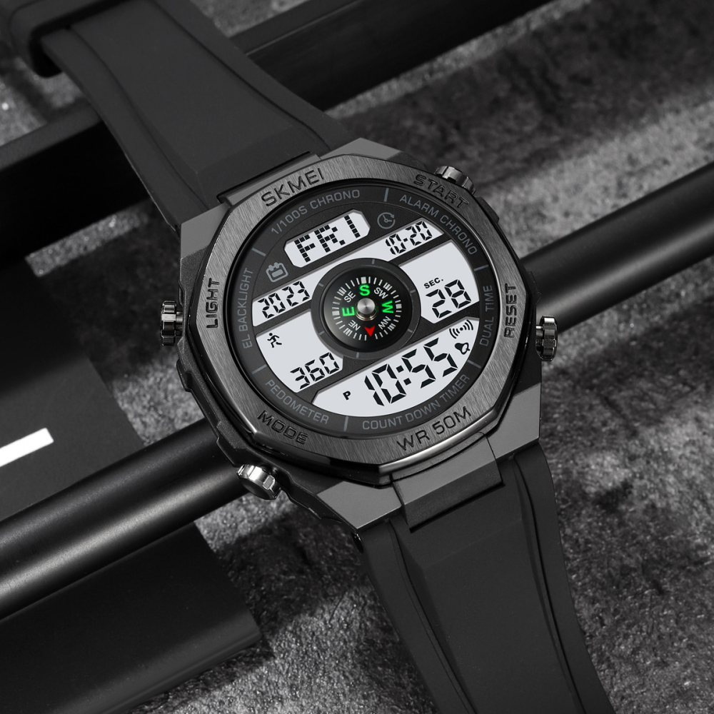 Skmei 2209BKWT Black-White STOPPED SALE