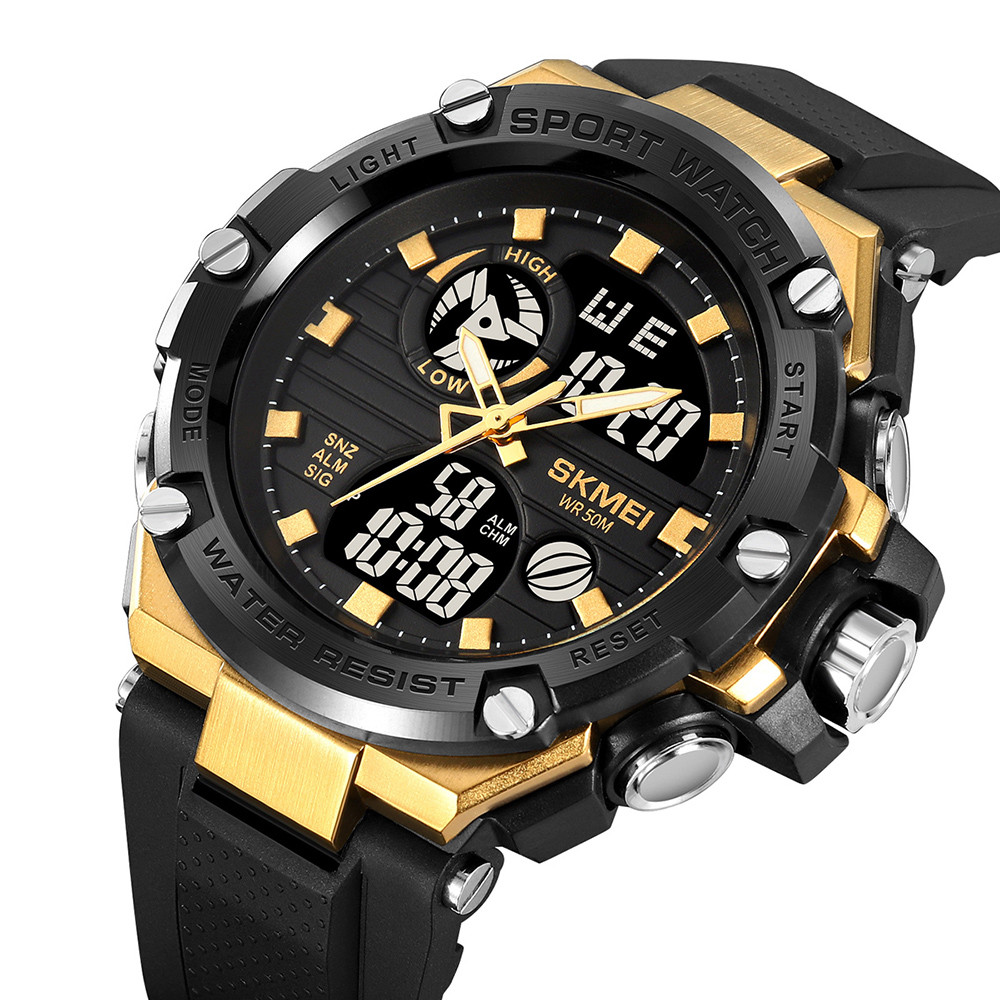 Skmei 2119BKGD Black - Gold SALE