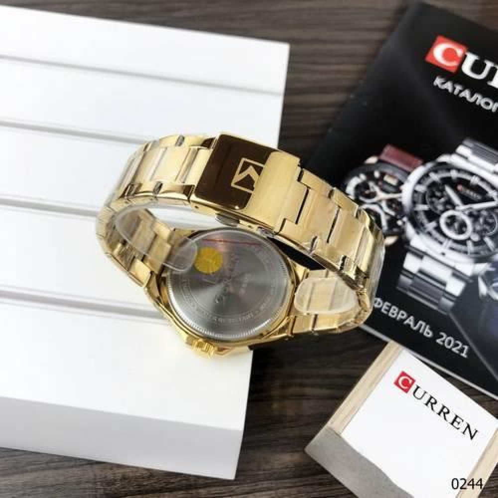 Curren 8375 Gold-White
