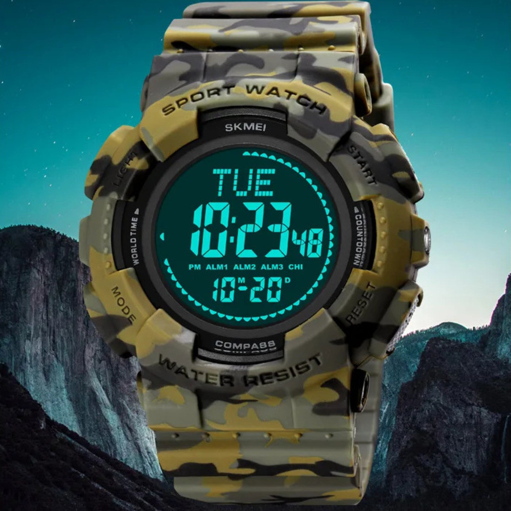 Skmei 2195CMGN Camo Green