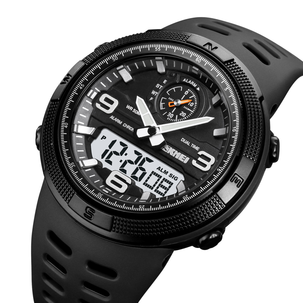 Skmei 1655BKWT Black-White