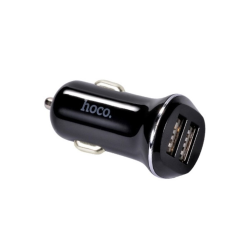 Автомобильное зарядное устройство Hoco Z1 2 USB черное
