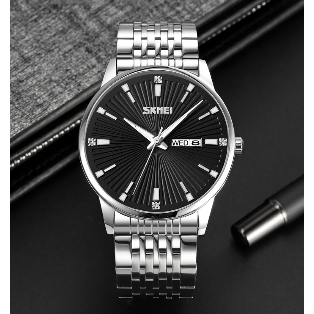 Skmei 9323SIBK Silver-Black