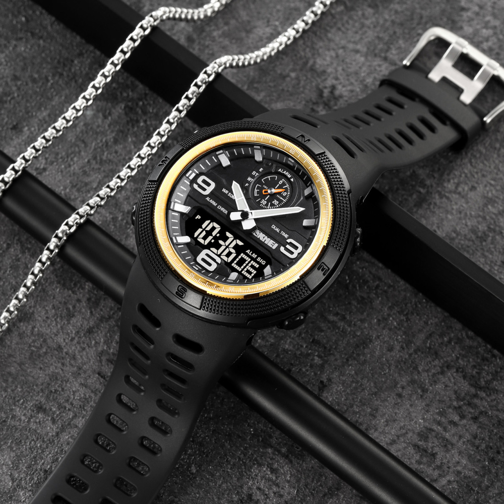 Skmei 1655GDBK Gold-Black SALE