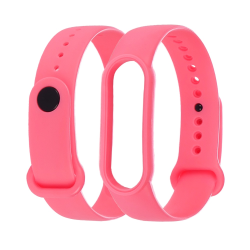 Ремешок силиконовый для Xiaomi Mi Band 5/ 6 цвет 07 розовый Ремешок силиконовый для Xiaomi Mi Band 5/ 6 цвет 07 розовый