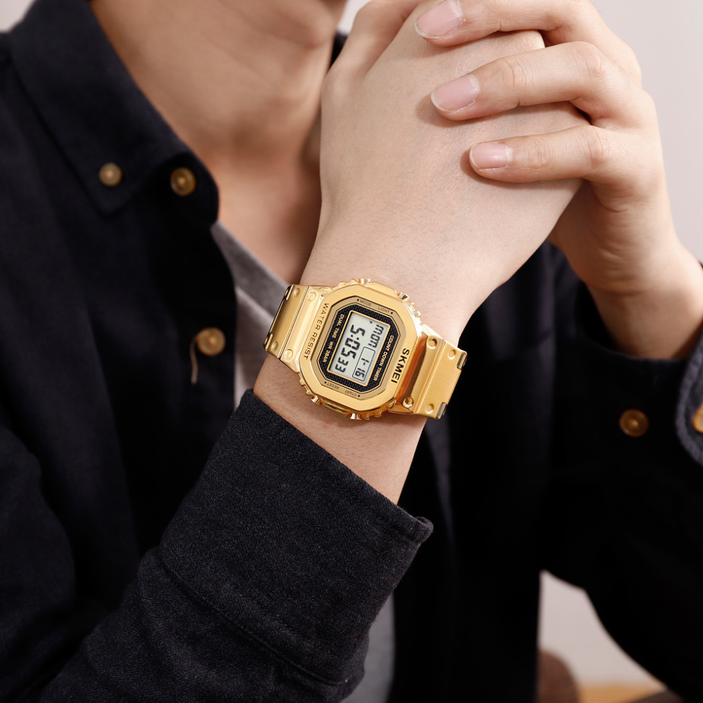 Skmei 1456GD Gold