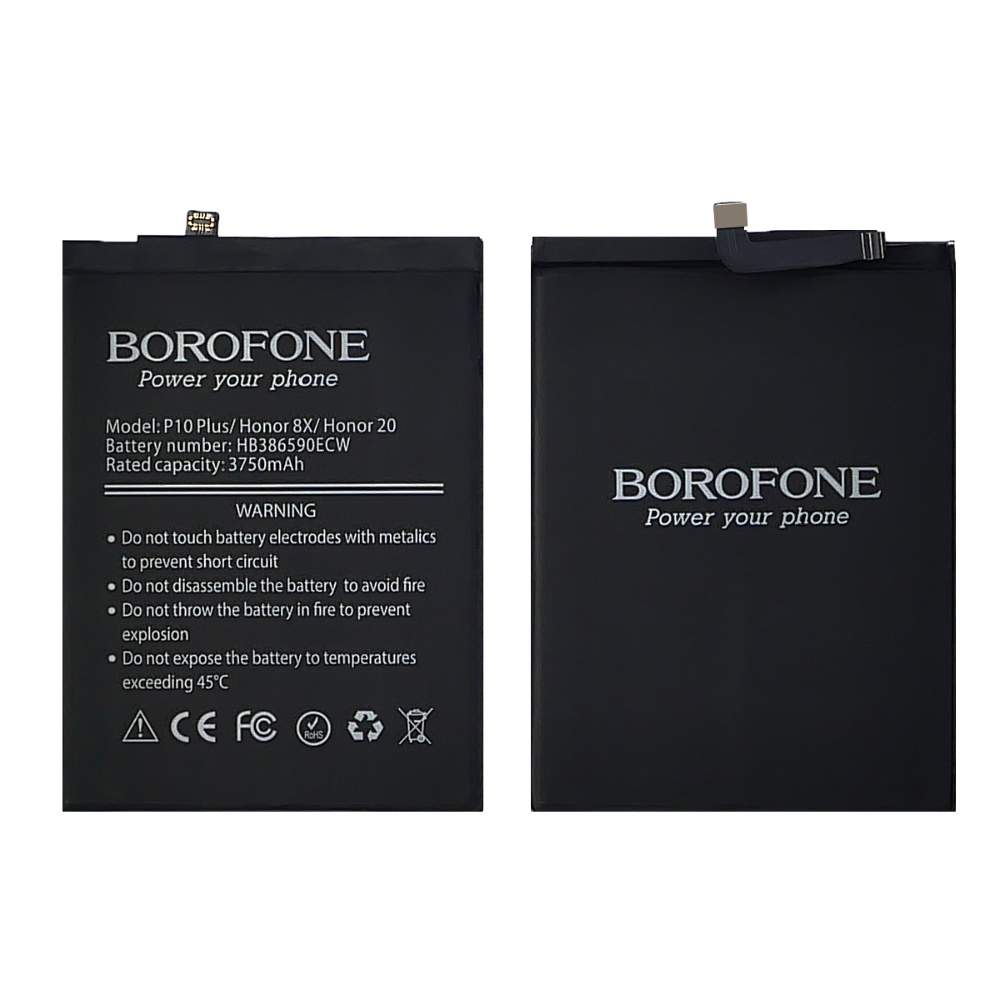 Аккумулятор Borofone HB386590ECW/ HB386589ECW для Huawei Mate 20 Lite/ P10 Plus/ Honor 8X/ Honor 20