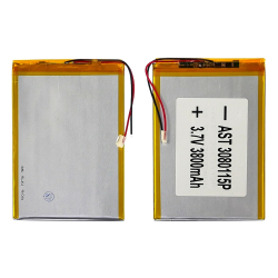 Аккумулятор 3080115P универсальный с контроллером, 3 х 77 х 111 мм (3800 mAh)/ для планшета Аккумулятор 3080115P универсальный с контроллером, 3 х 77 х 111 мм (3800 mAh)/ для планшета