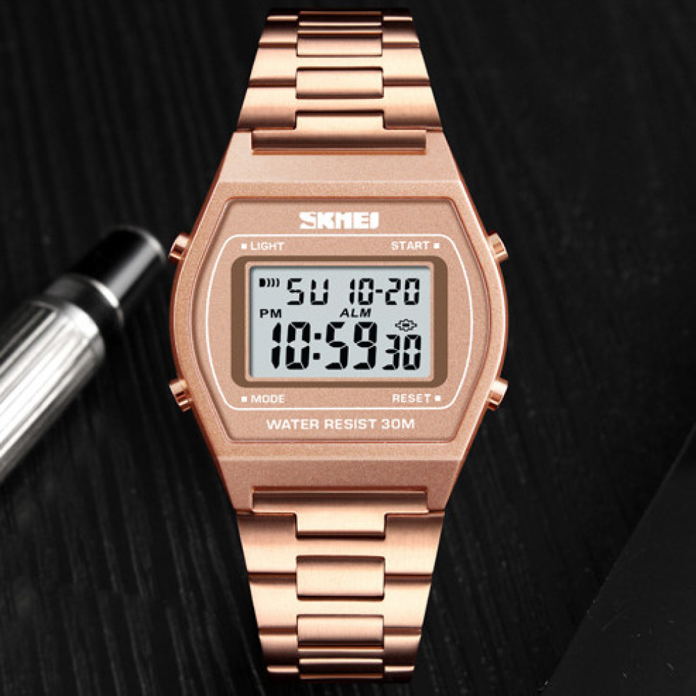 Skmei 1328RGWT Rose Gold-White