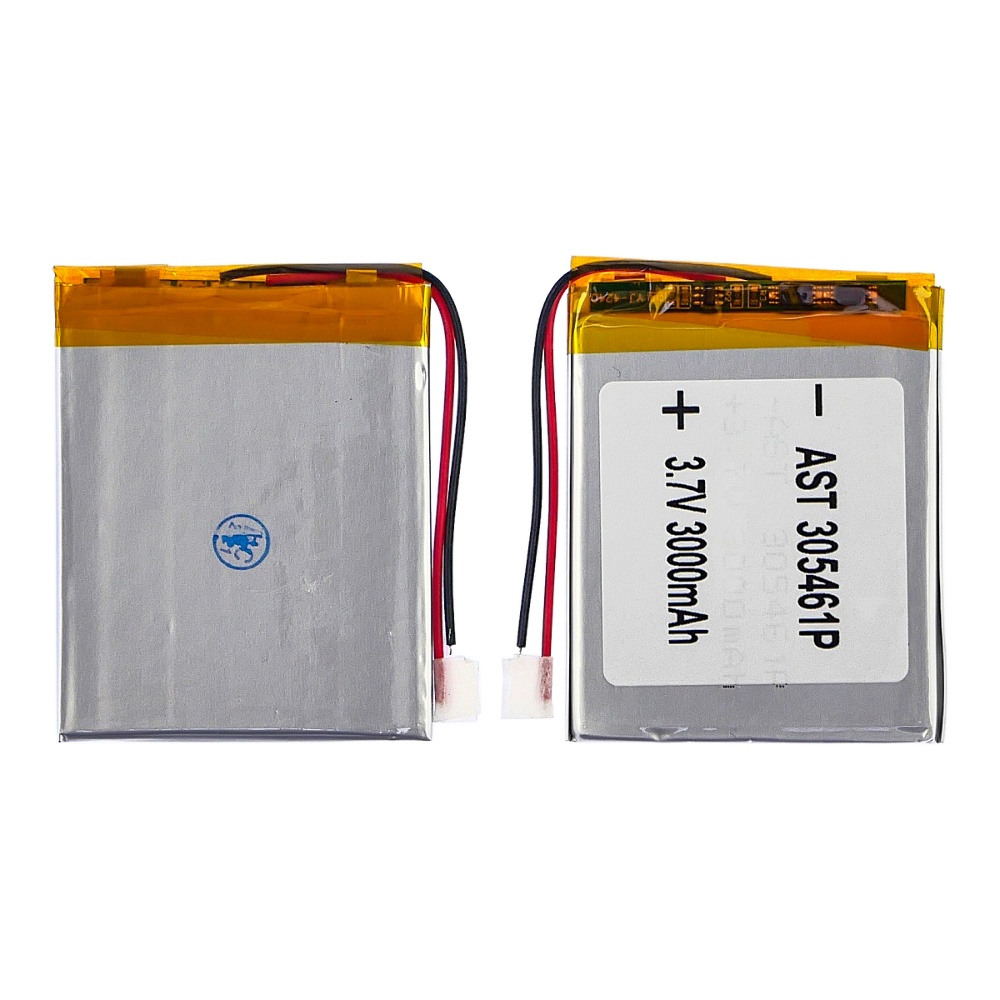 Аккумулятор 305461P универсальный с контроллером, 3,5 х 50 х 62 мм (1100 mAh)/ для смартфона, планшета
