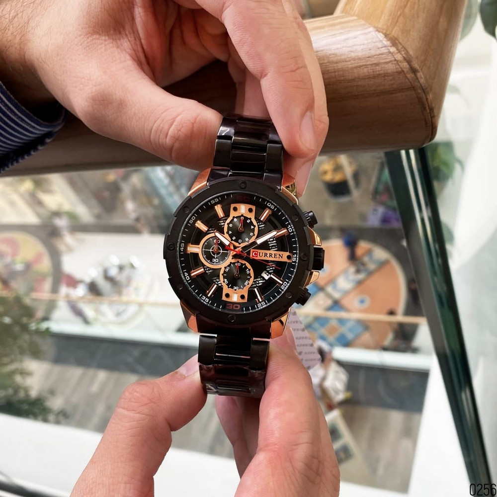 Curren 8336 Black-Cuprum