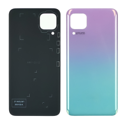 Задняя крышка для Huawei P40 Lite Light Pink/ Blue (розово-голубая)