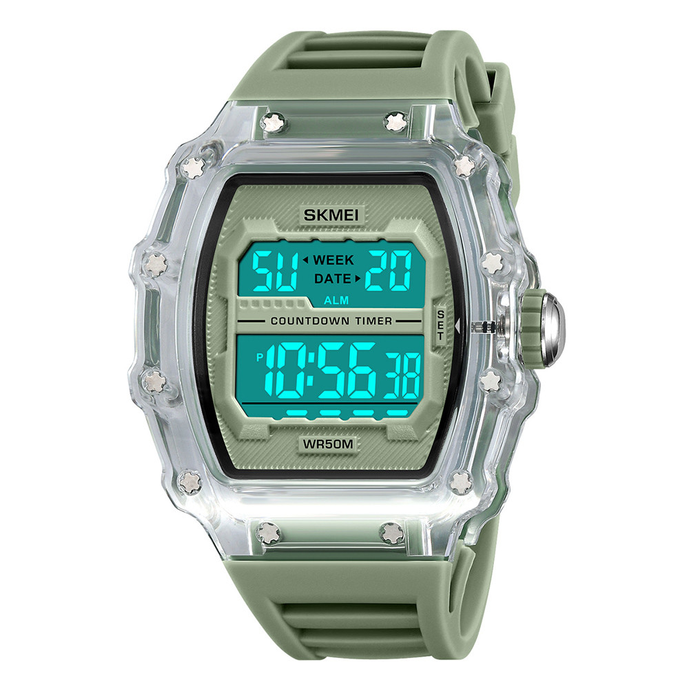 Skmei 2296WTGN White-Green SALE