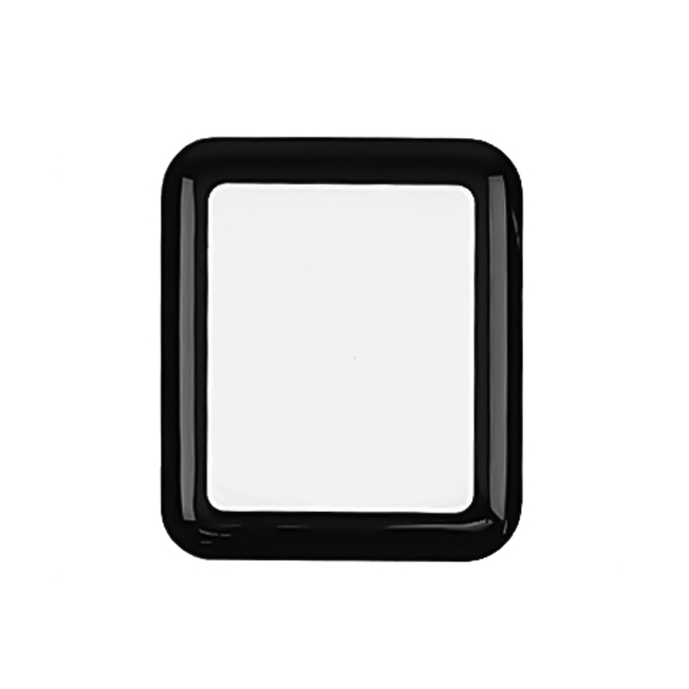Защитная плёнка для Apple watch 38 mm (0.2 мм, 3D чёрное) Polycarbone