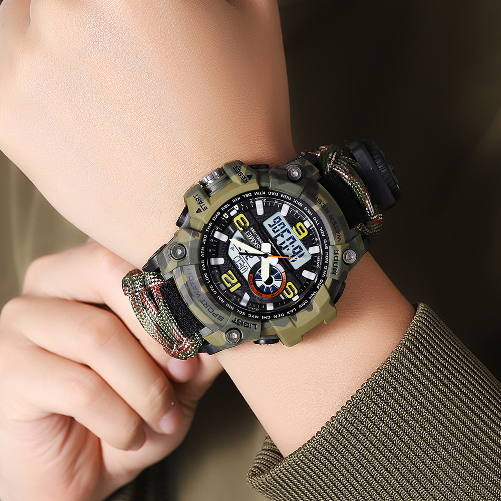Skmei 1283NCMAG Camo Green