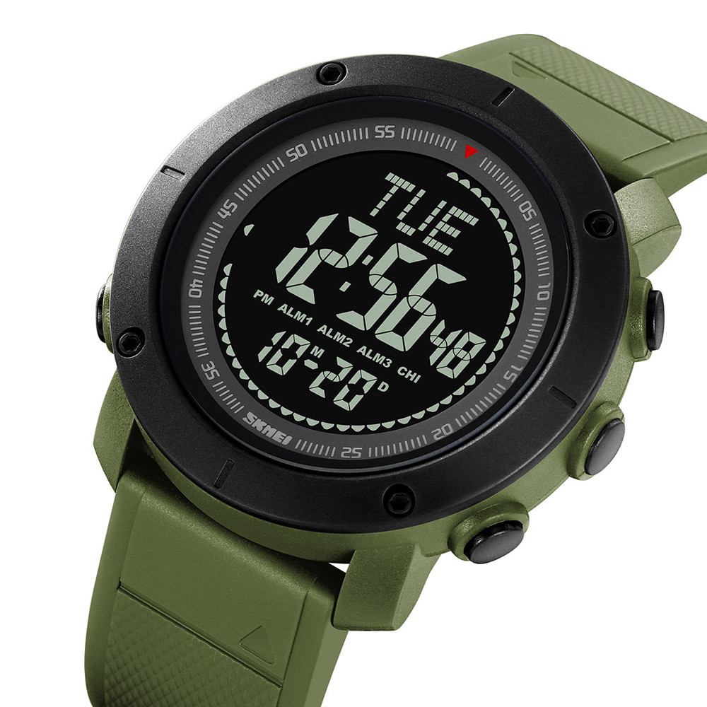 Skmei 2095AG Army Green Compass