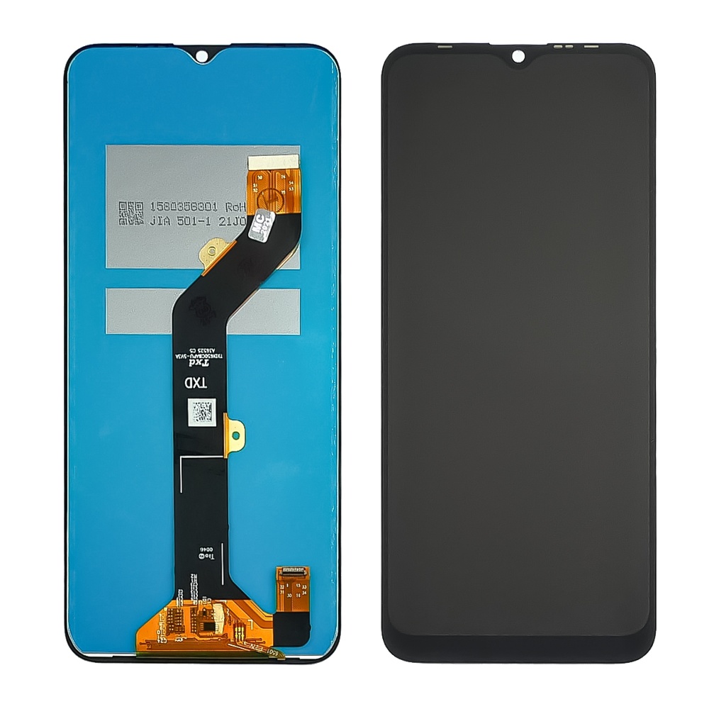 Дисплей для TECNO Spark 6 Go (KE5) с чёрным тачскрином