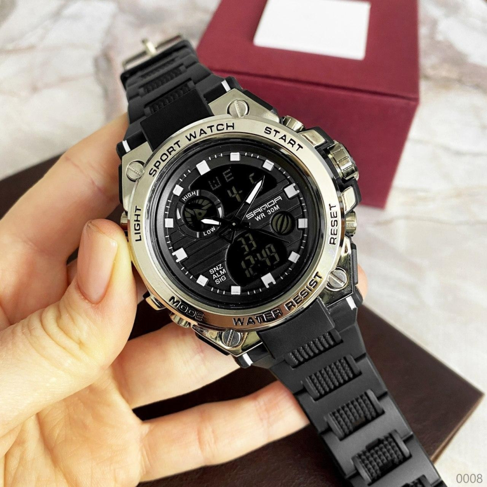 Sanda 739 Black-Silver