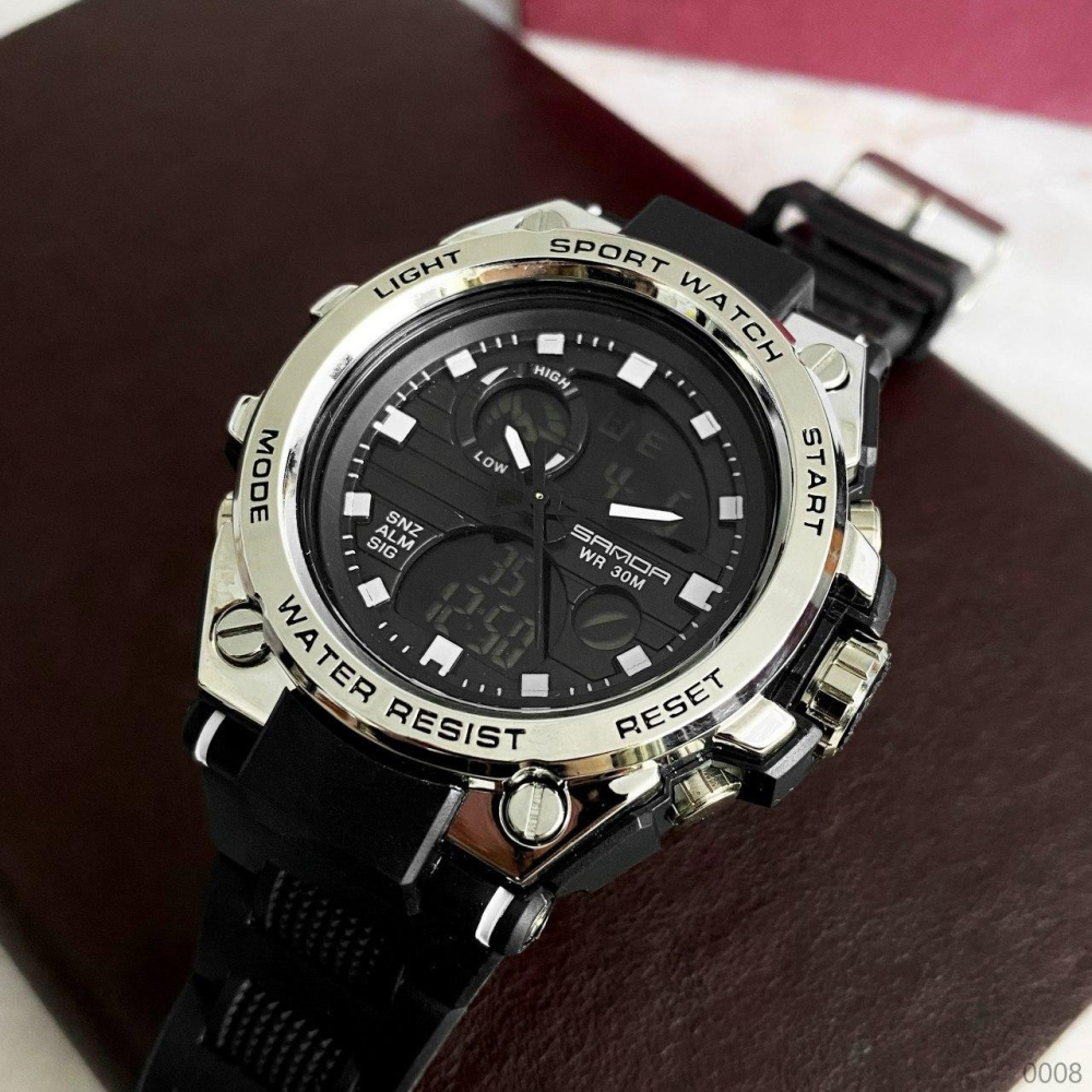 Sanda 739 Black-Silver