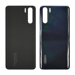Задняя крышка для Oppo A91 Lightening Black (чёрная) Задняя крышка для Oppo A91 Lightening Black (чёрная)