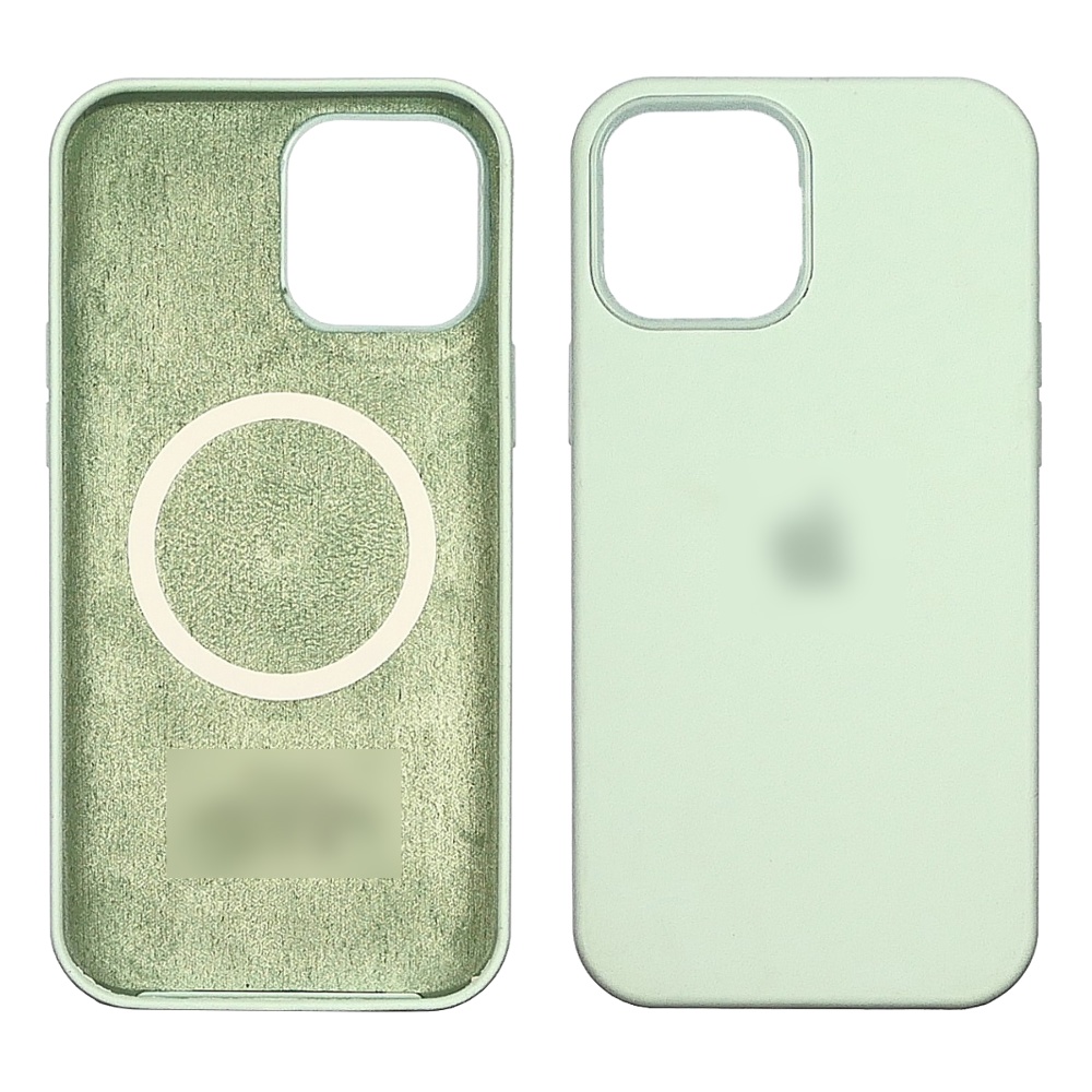Чехол Full Silicone Case MagSafe для Apple iPhone 12/ 12 Pro  04 аквамарин копия