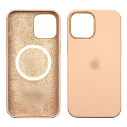 Чехол Full Silicone Case MagSafe для Apple iPhone 12/ 12 Pro  26 пудра копия