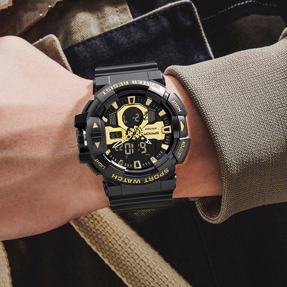 Sanda 3129 Black-Gold