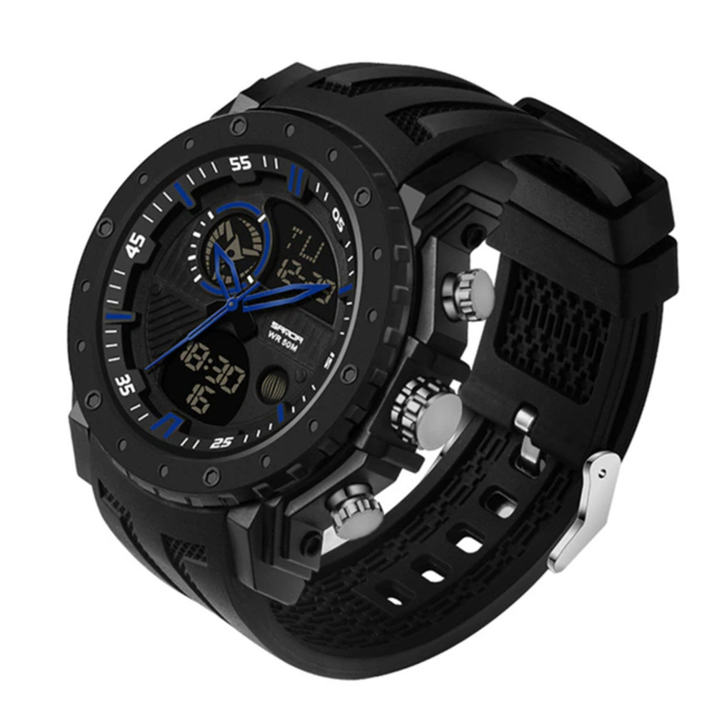 Sanda 6012 Black-Blue