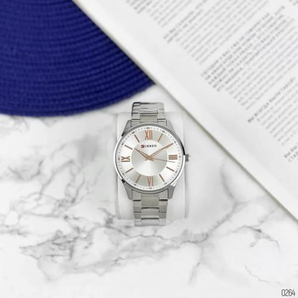 Curren 8383 Silver-Cuprum