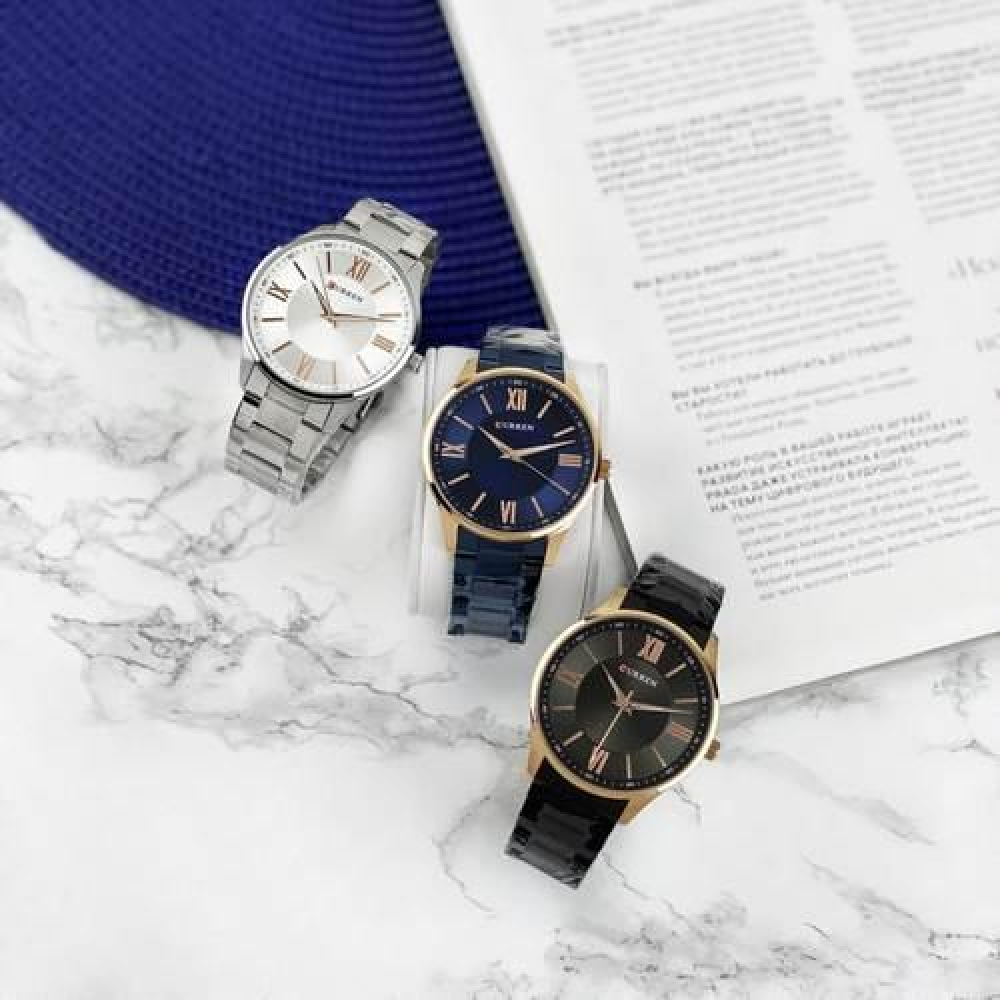 Curren 8383 Silver-Cuprum