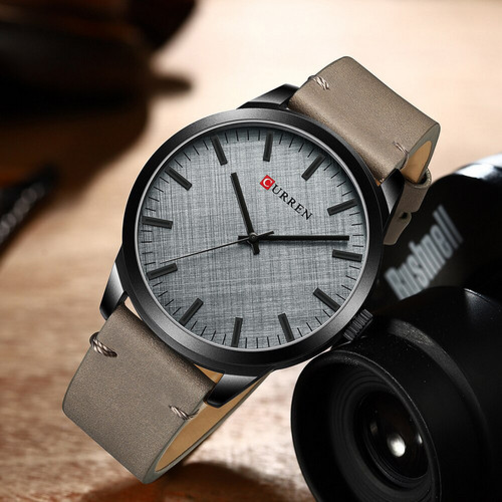 Curren 8386 Gray-Black