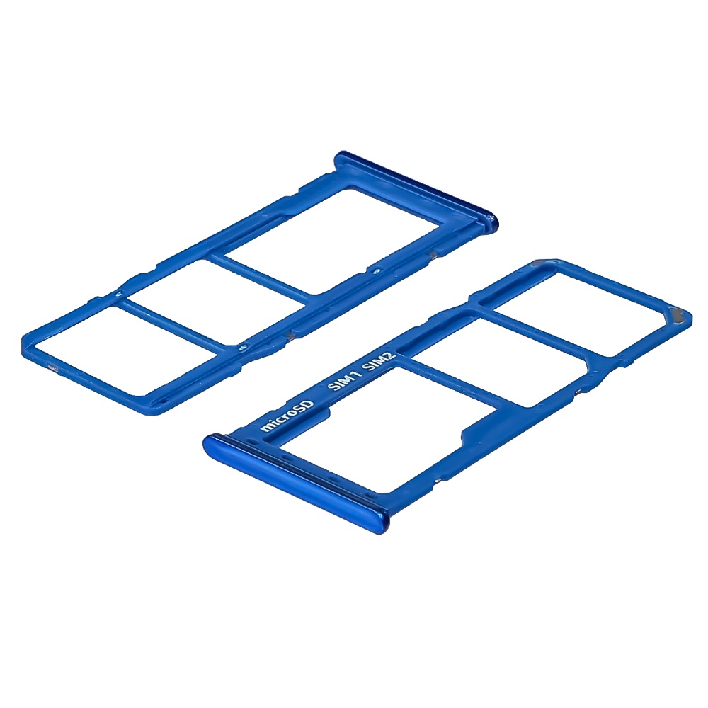 Держатель для SIM карты для Samsung A205/A305/A505/A705 Galaxy A20/A30/A50/A70 (2019) синий