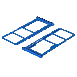 Держатель для SIM карты для Samsung A205/A305/A505/A705 Galaxy A20/A30/A50/A70 (2019) синий