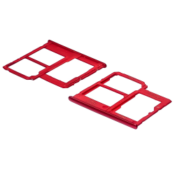 Держатель для SIM карты для Samsung A315/A405/A415 Galaxy A31/A41 (2020)/A40 (2019) Prism Crush Red красный
