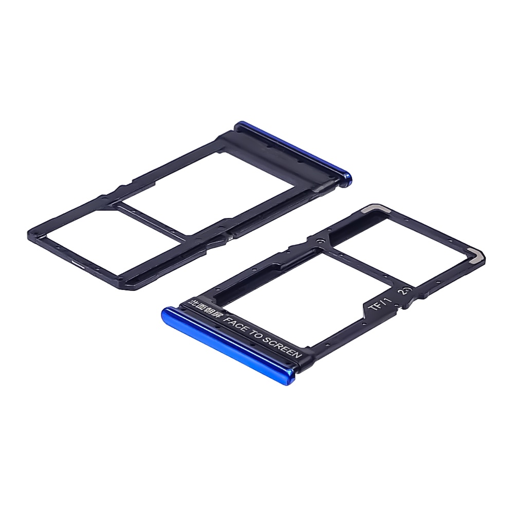Держатель для SIM карты для Xiaomi Poco X3/X3 Pro Metal Bronze серебристый