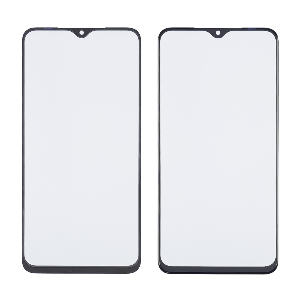 Стекло тачскрина с OCA плёнкой для Xiaomi Redmi 9T/ POCO M3 чёрное с олеофобным покрытием, закалённое