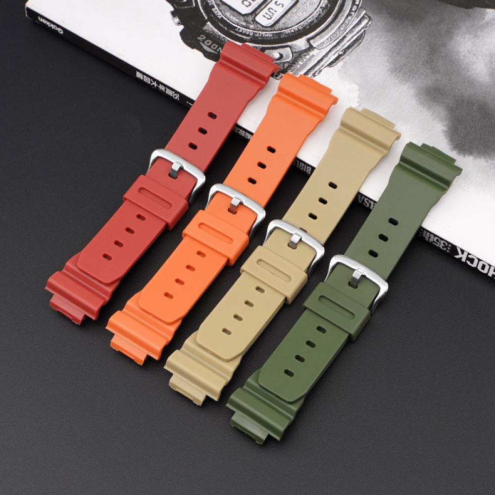 Ремінець для Casio G-Shock DW-6900 Red SI