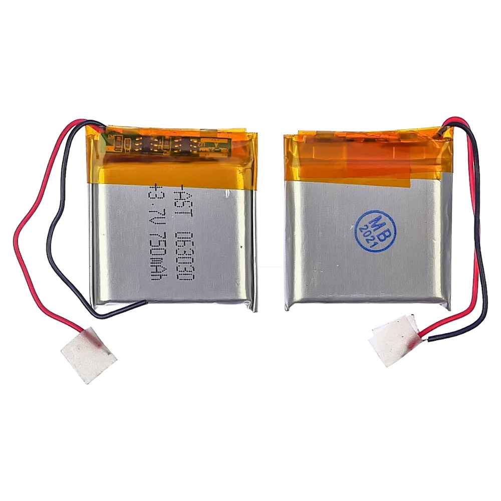 Аккумулятор 063030P универсальный с контроллером, 6 х 30 х 30 мм (550 mAh)/ для смарт часов