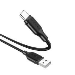Кабель Borofone BX42 USB to Type-C 1m black Кабель Borofone BX42 USB to Type-C 1m black