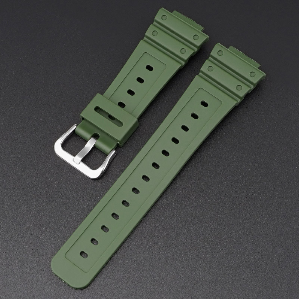 Ремінець для Casio G-Shock GA-2100 Army Green SI