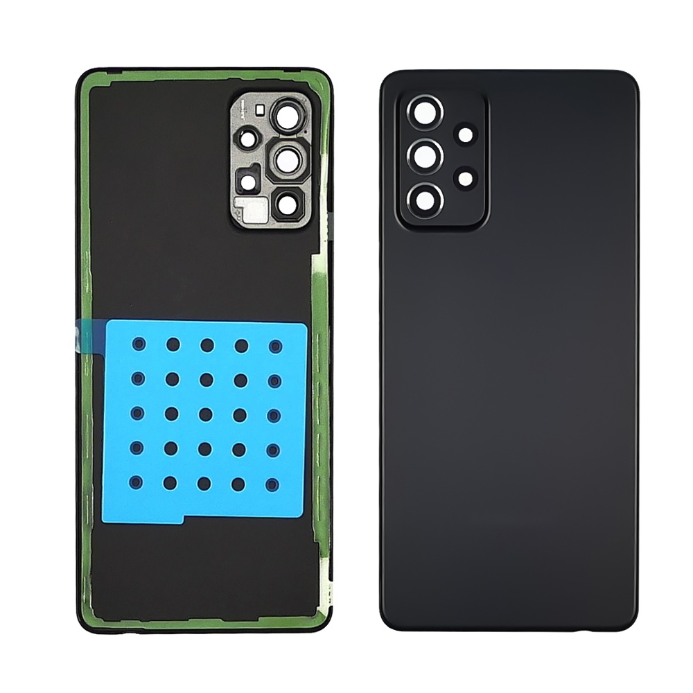 Задняя крышка для Samsung A725 Galaxy A72 (2021) Awesome Black (чёрная)