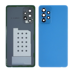 Задняя крышка для Samsung A725 Galaxy A72 (2021) Awesome Blue (голубая)