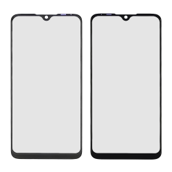 Стекло тачскрина с OCA плёнкой для Xiaomi Mi A3 чёрное с олеофобным покрытием, закалённое
