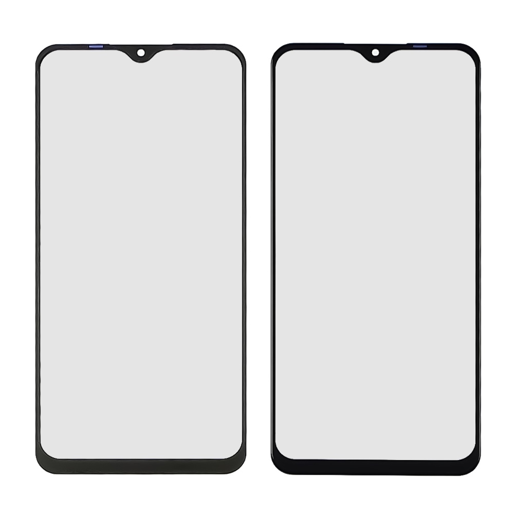 Стекло тачскрина с OCA плёнкой для Xiaomi Redmi 9/ 9 Prime чёрное с олеофобным покрытием, закалённое