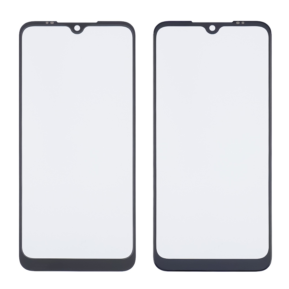 Стекло тачскрина с OCA плёнкой для Xiaomi Redmi Note 8T чёрное с олеофобным покрытием, закалённое