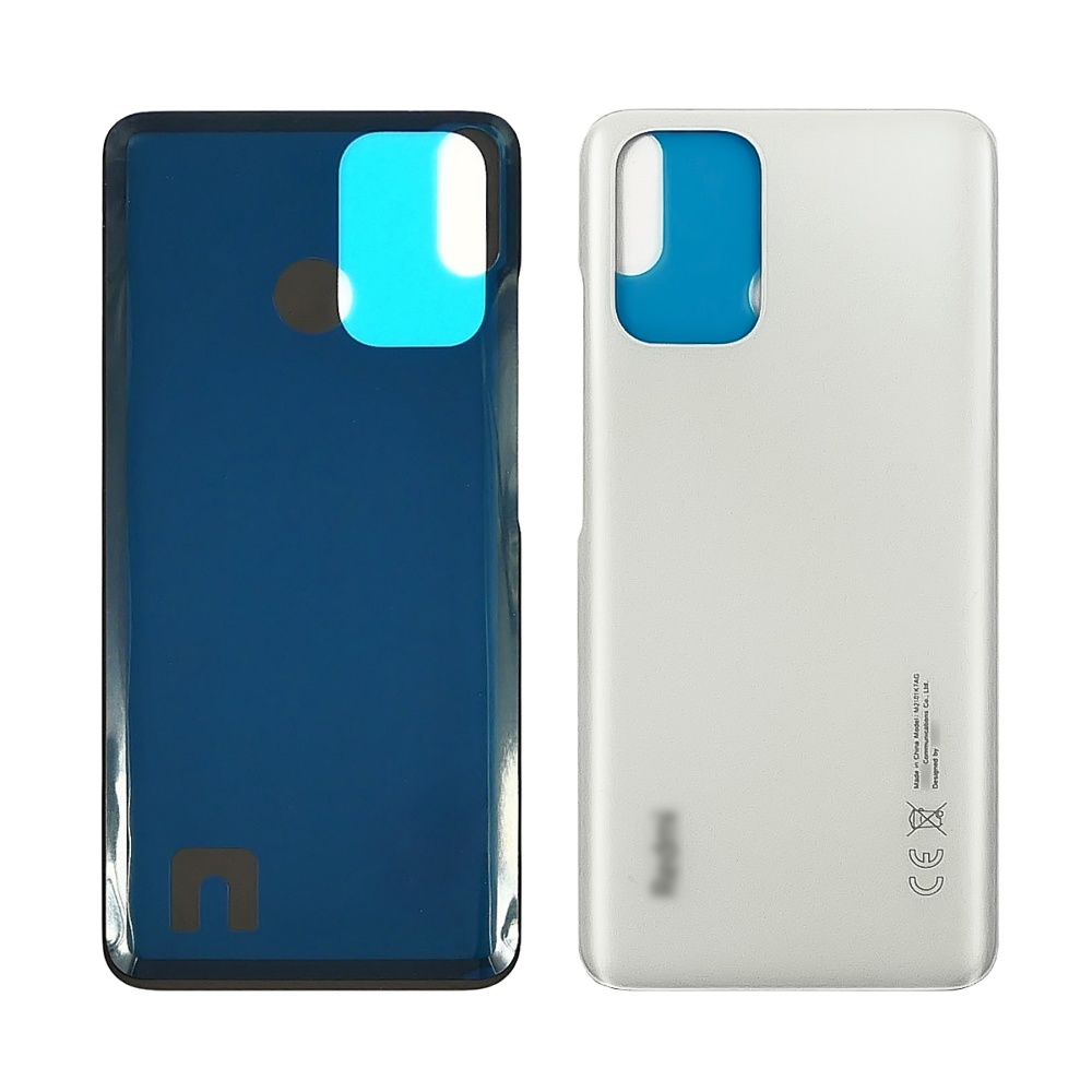 Задняя крышка для Xiaomi Redmi Note 10 4G Pebble White (белая)